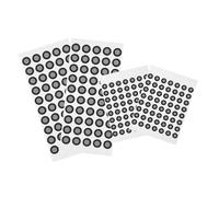 VALICLUD 4 Sheets Scanning Marker Reflective Stickers with High-precision Tracking Dots for Optical Measurement and Motion Capture Compatible with Shining Industrial Design and Medical