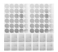 VALICLUD 40 Sheets Waterproof Aluminum Foil Lash Extension Patches - Disposable Eyelash Glue Pallet Stickers for Professional Salon and Home Use