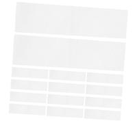 VALICLUD 400 Sheets Clear Heat Shrink Film Wrap Leakproof Sealing Plastic Shrink Wraps for Bottles Jars Packaging User-friendly Enhances Product Appearance and Prevents Leakage