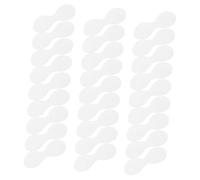 VALICLUD 400pcs Disposable Eye Mask Sheets Moisturizing Diy Eye Pads for Dark Circles Swollen Eyes at Home Spa