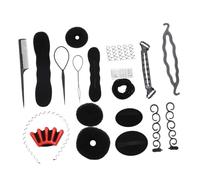 VALICLUD 42pcs Hair Accessories for Woman DIY Hair Tools Funny Braiding Tools for Bun and Styling