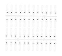 VALICLUD 48pcs Nail Card Magnetic Design for Practice As Nail Art Supplies and Polish Display Stand for Beginners