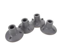 VALICLUD 4pcs 24mm Inner Diameter Replacement Rubber Feet for Shower Chair Non-Slip Suction Cup Caps Bath Stool Legs Bathroom Safety Accessories