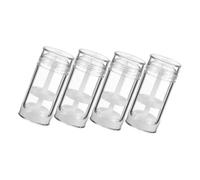 VALICLUD 4pcs 30g Twist-Up Balm Tubes Refillable Lip Balm Containers Travel Size Deodorant Sticks for Toiletries Bottom-Fill Design Suitable for Vacation Essentials