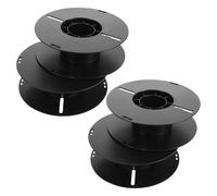 VALICLUD 4pcs 3D Printing Filament Reel Holder Set, Plastic Detachable Spool Reels 7.87"x7.87"x2.36" for 3D Printer Filament Storage and Crafting Use