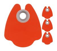 VALICLUD 4pcs Acrylic Desk UV Nail Lamp Shield for Eye Protection Portable Removable Light Blocking Cover for Manicure Curing Easy to Clean and Maintain Suitable for Salon and Home Use