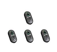 VALICLUD 4pcs Alcohol Tester Keychain Testing Breathalyzers for First Type Monitors Personal Detectors Portable Alcoholmeter Breath Analyzer Tool Breathalizer Bac Tester Black Electronic
