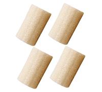 VALICLUD 4pcs Bath Scrubber Durable Exfoliating Loofah Sponge for Comfortable Shower Experience for Full Body Cleansing and Absorption
