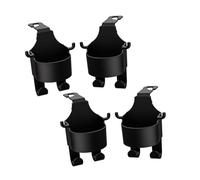 VALICLUD 4pcs Car Headrest Cup Holder Organizer for Backseat Rear Seat Storage Box for Bottles and Drink Cups Black Car Seat Back Storage Rack Maximizing Rear Space