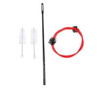 VALICLUD 4pcs Cornet Cleaning Kit Brushes Trumpet Maintenance Tool Red Small Size Instrument Accessories for Brass Instrument Cleaning