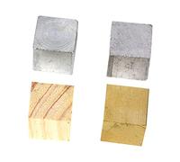 VALICLUD 4pcs Density Cube High Grade Physical Experiment Equipment for School Physics Classes for Density Exploration and Specific Gravity Testing Includes Aluminum and Blocks