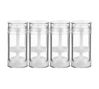 VALICLUD 4pcs Elegant Easy to Use of Bottom-fill Travel Bottles Twist-up Mechanism for Lotion Toiletries