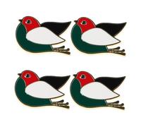 VALICLUD 4pcs Elegant Palestine Flag Pin Brooch Versatile Shawl Clip for Clothing Flag Decor for Home for Celebrations