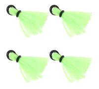 VALICLUD 4pcs Fly Fishing Float Strike Indicator, Fishing Float Strike Indicator, Eva Polyester, Fuzzy Exterior, Easy to Store and Carry, for Anglers, Travel and Outdoor Adventures,