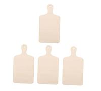 VALICLUD 4Pcs Graffiti Mini Cutting Boards Interactive Craft Wood for Creative Play Safe and Smooth Edges for DIY Activities and Family Fun