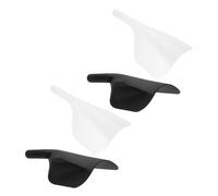 VALICLUD 4pcs Hair Dye Mask Barber Face Cover Hair for Haircut Eyelash Shield Hairspray Face for Salon Barbershop Diy Styling