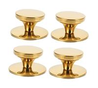 VALICLUD 4Pcs Heat Resistant Pot Lid Knobs Creative Lid Handle for Frying Pans Cookware Covers Easy to Clean Stainless Steel Grip for Safe Cooking