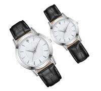 VALICLUD 4pcs His Her Watches Luminous Lovers Watch Fashion Wrist Decor Unisex Strap