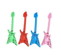 VALICLUD 4pcs Inflatable Rock Instrument Guitar Accessories for Toy Guitar Themed Carnival Party Decorations for Music Party Decorations