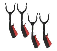 VALICLUD 4Pcs Lightweight Garbage Picker Tool Long Reach Trash Grabber with Ergonomic Handle Weather Resistant Clamp for Outdoor Cleaning for Seniors and Community