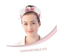 VALICLUD 4pcs Lolita Lace Bow Hairband Handmade Maid Cosplay Headwear for Women and Sweet Cute Lace Hairband Accessory for Party and Festival Versatile French Maid Style