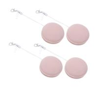 VALICLUD 4pcs Macaron Shape Phone Screen Cleaning Cloths Soft Microfiber Wipes for Eyeglasses Laptops Tablets and Monitors Portable and Lightweight Screen Scrubber for Dust and Smudge