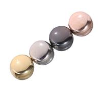 VALICLUD 4Pcs Magnetic Hijab Buttons for Women Reusable Multi-function Scarf Magnets Wear-resistant Pins for Elegant Styling and Secure Fit at Parties and Daily Wear
