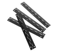 VALICLUD 4pcs Metal Piano Hinges for Wooden Boxes Continuous Hinges for Jewelry Cases Lightweight Easy to Install for Crafts DIY Projects Functional Visually Appealing Design