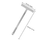 VALICLUD 4pcs Metal Sign Rod Handheld Welcome Sign Holder Display Hand Rod Stainless Steel and Plastic Stable and Firm Multi-function for Election Protest and Victory Parades