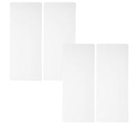 VALICLUD 4pcs Multi-use Stone Polishing Wax Blocks for Marble and Granite Surfaces White Paraffin Wax for Restoration Scratch Removal and Finish Maintenance
