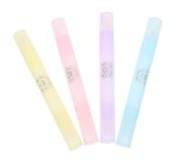 VALICLUD 4pcs Nail Polish Correction Pens for Precise Nail Art Edge Cleaning Portable Remover Tools for Manicure Beginners Includes Purple Pink Yellow Blue