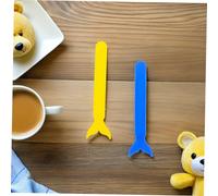 VALICLUD 4pcs Oral Training Tongue Tool Pediatric Oral Tongue Trainer Medical Whale Depressors Plastic Training Depressor Muscle Trainer Fish Tail Tool