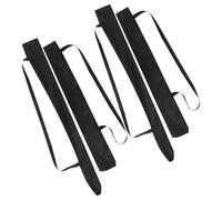 VALICLUD 4pcs Outdoor Umbrella Storage Bag Lightweight Carry Case with Shoulder Strap for Travel Family Use Chic Protective Cover for Folding Umbrellas Black
