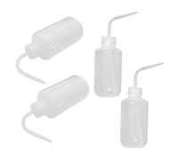 VALICLUD 4pcs Plastic Squeeze Watering Bottle 250ml with Scale for Plants