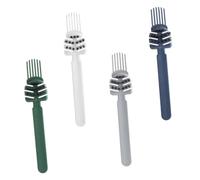 VALICLUD 4pcs Portable Comb Hair Remover Household Hairbrush Cleaner Tools Lightweight Compact for Easy Removal of Hair Between Teeth Suitable for All Combs