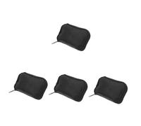 VALICLUD 4pcs Portable Organizer Case Durable Zippered Pouch for Easy Travel Storage Crush Resistant Design for Carrying Test Strips Accessories
