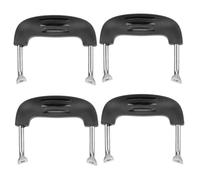 VALICLUD 4pcs Portable Pot Side Handles for Induction Cookers High Temperature Resistant Easy to Install Safe and Comfortable Design for Soup and Steaming Pots