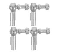 VALICLUD 4pcs Right-hand Tie Rod Go Kart Tie Rod End with High Strength Metal Construction Fit for M8 Models 47/49cc Improves Fuel Economy Stability for Desert Adventures Random Color