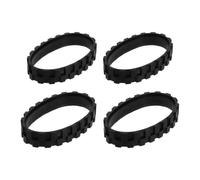 VALICLUD 4pcs Robot Vacuum Replacement Wheel Rubber Tires Anti-slip Drive Wheel Tread Compatible with Irobot for Stable Cleaning and Wear Resistance