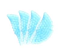 VALICLUD 4Pcs Semi Round Ice Packs Reusable Cold/Hot Therapy Ice Bags for Injury Relief Swelling and Pain Management