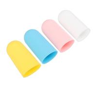 VALICLUD 4pcs Silicone Travel Bottle Protectors Leakproof Toiletries Sleeves for Airplane Cruise Ship Lotion Bottle Cover Accessory