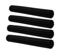 VALICLUD 4pcs Smokeless Carbonized Moxa Rolls 3x24cm - Herbal Artemisia Sticks for Gentle Heat Moxibustion Therapy, Quick Lighting Comfort Heating Sticks for Home Relaxation and Acupuncture