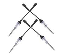 VALICLUD 4pcs Spark Plug Tester Portable Ignition Coil Tester Pen for Automotive Engine Circuit Compact Lightweight Design for Car Lawnmower Small Engine Maintenance