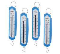 VALICLUD 4pcs Spring Dynamometer Kit with Clear Scale Markings Precision Force for Physics Experiments Multiple Ranges Teaching Aid for Classroom Demonstrations and Research