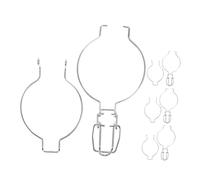 VALICLUD 4pcs Stainless Steel Mason Jar Seal Clips Easy to Use Wire Locking Hangers for Wide Mouth Glass Canisters Airtight Storage for Food Freshness Application for Various Jar