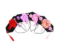 VALICLUD 4pcs Vintage Qing Dynasty Hair for Creative Traditional Headdresses for Theatrical Plays Chinese Festivals Random Colors Random Color