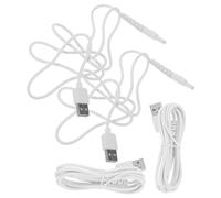 VALICLUD 4pcs Water Flosser Replacement Charger Cables USB Fast Charging Cord for Portable Cordless Oral Irrigator Compatible with Bohao Models