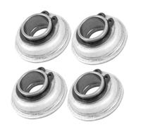 VALICLUD 4pcs Wheelchair Front Fork Stem Bearings Manual Wheelchair Internal Parts Replacement for Performance and Stable Support