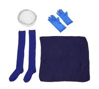 VALICLUD 4pcs Women Sailor Navy Hat Costume Accessories Set Mini Party Nautical Captain Hat for Yacht Boat Roleplay and Themed Events