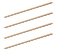 VALICLUD 4pcs Wooden Mahjong Tile Pusher Stick for Tile Games with Smooth, Splinter-free Surface and Comfortable Grip, Portable Design for Home and On-the-go Gaming Accessories